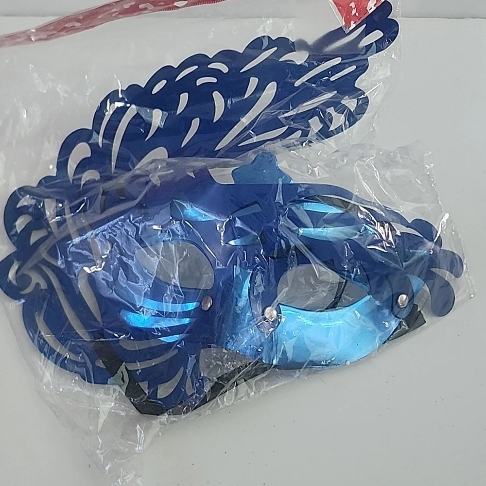 Colorful Masquerade Masks Set Costume